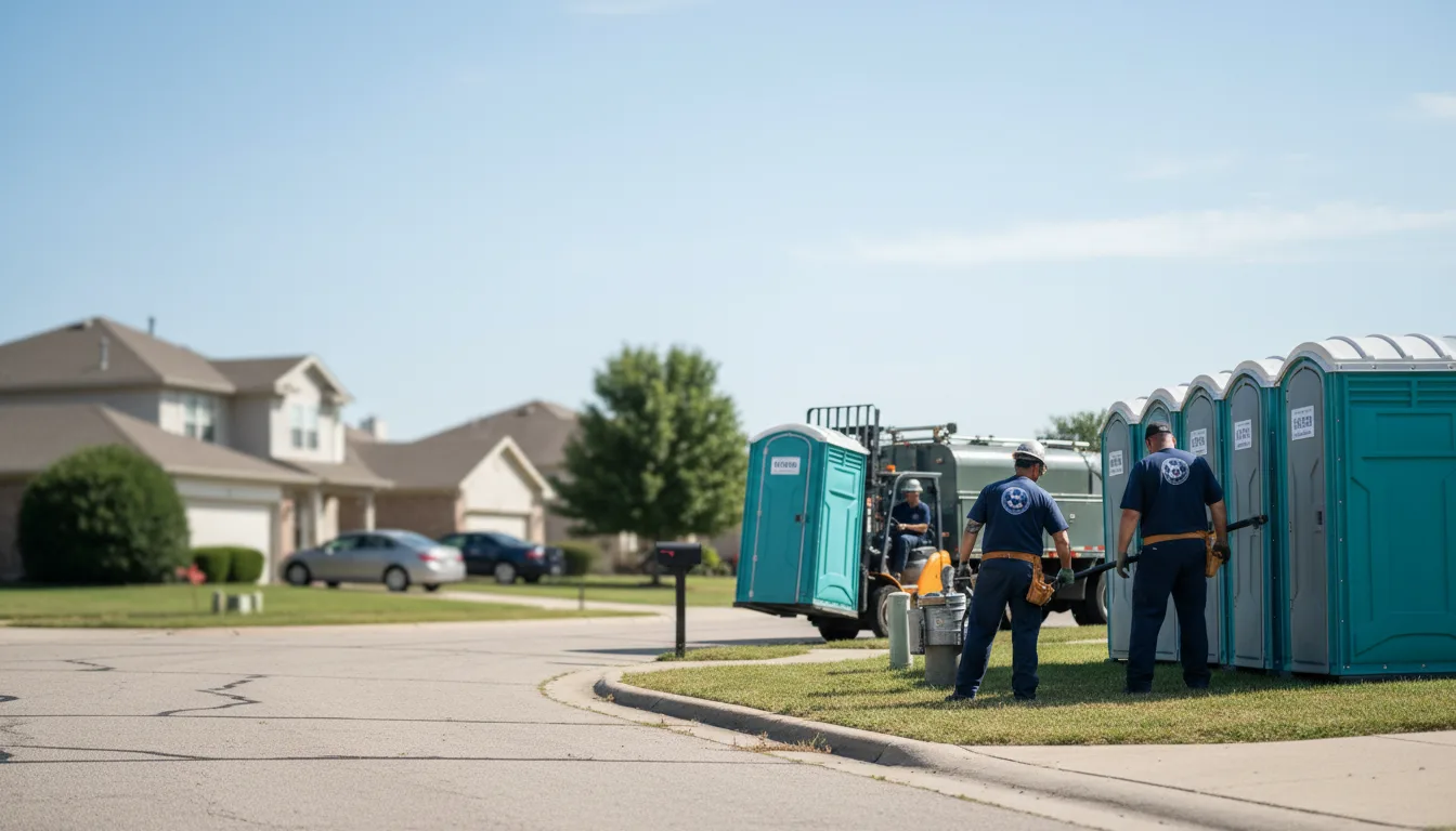 Porta Potty Rental in Harwood, TX near me